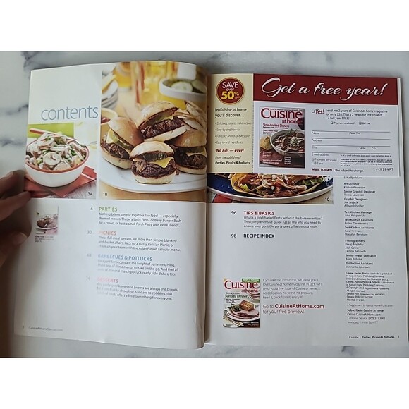 Cuisine Parties Picnics & Potlucks July 2013 Magazine - Picture 2 of 10